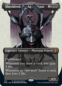 Sheoldred, the Apocalypse (Concept Praetor), Phyrexia: All Will Be One