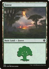 Forest (352), Starter Commander Decks