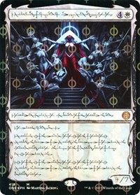 Elesh Norn, Mother of Machines (Phyrexian) (Step-and-Compleat Foil), Phyrexia: All Will Be One