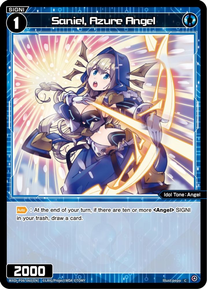 Saniel, Azure Angel, Standard, front