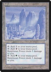Karplusan Forest, Ice Age