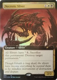 Necrotic Sliver (Extended Art), Secret Lair Drop Series