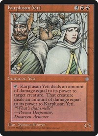 Karplusan Yeti, Ice Age