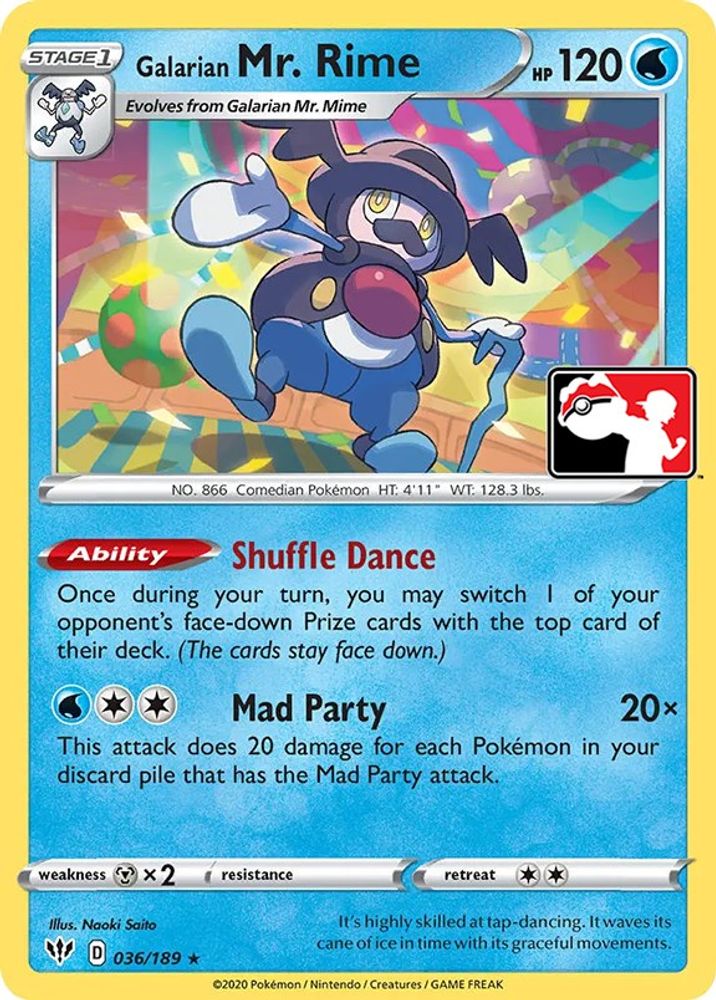 Galarian Mr. Rime - 036/189