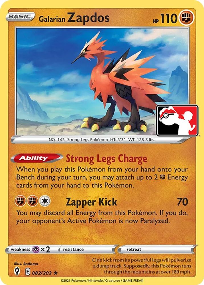 Galarian Zapdos - 082/203