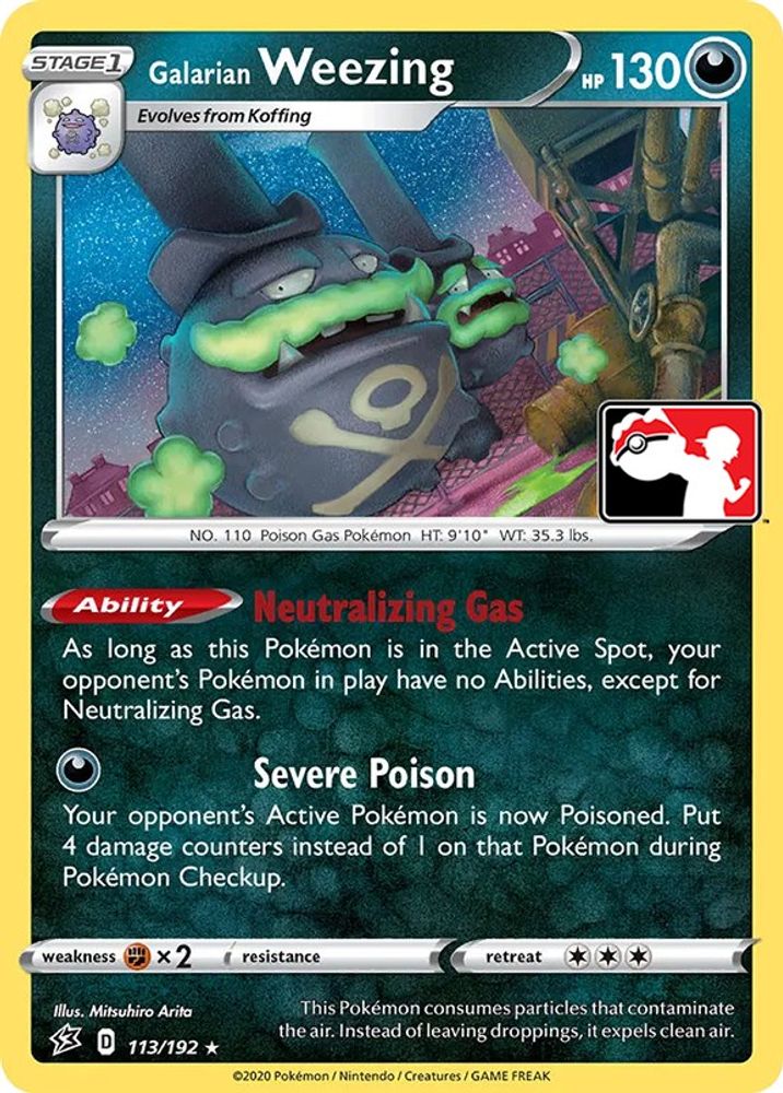 Galarian Weezing - 113/192