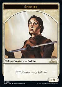 Soldier Token, 30th Anniversary Edition