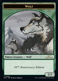Wolf Token, 30th Anniversary Edition