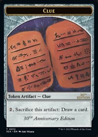 Clue (0012) Token, 30th Anniversary Edition