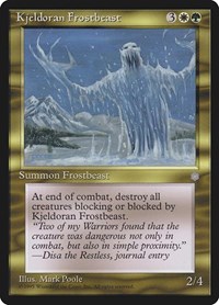 Kjeldoran Frostbeast, Ice Age