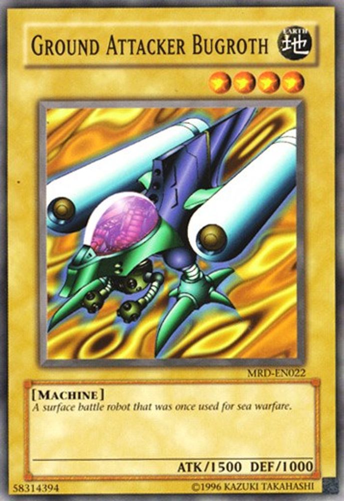 Ground Attacker Bugroth, Unlimited, front