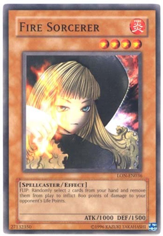 Fire Sorcerer, Standard, front