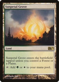 Sunpetal Grove, Magic 2012 (M12)