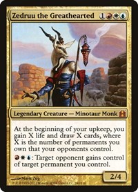 Zedruu the Greathearted, Commander