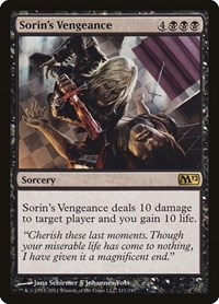 Sorin's Vengeance, Magic 2012 (M12)