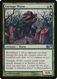 Carnage Wurm, Magic 2012 (M12)