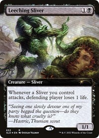 Leeching Sliver (Extended Art), Secret Lair Drop Series