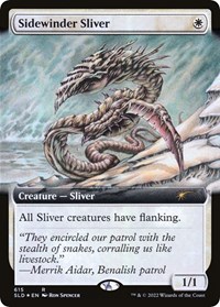 Sidewinder Sliver (Extended Art), Secret Lair Drop Series