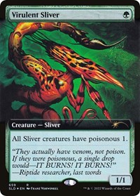 Virulent Sliver (Extended Art), Secret Lair Drop Series
