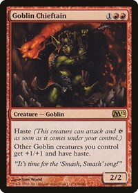 Goblin Chieftain, Magic 2012 (M12)