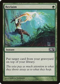 Reclaim, Magic 2012 (M12)