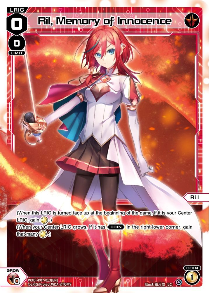 Ril, Memory of Innocence, Standard, front