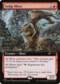 Sedge Sliver (Extended Art), Secret Lair Drop Series