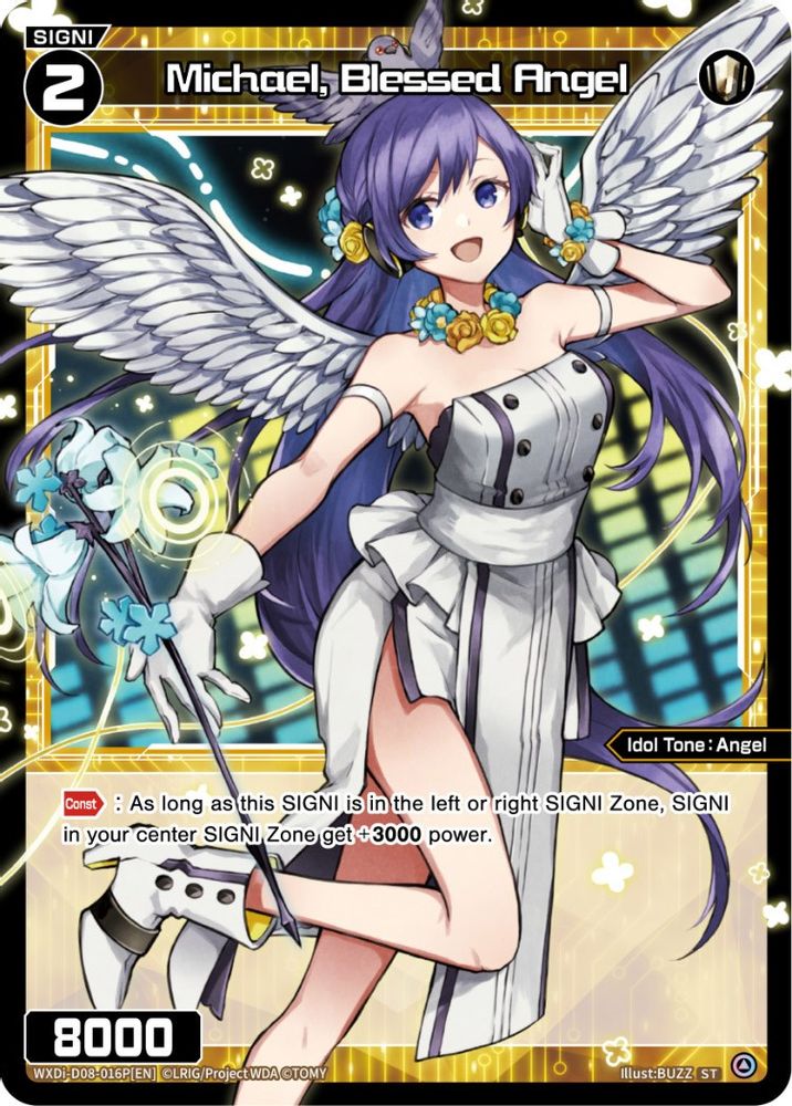 Michael, Blessed Angel (Parallel Foil), Standard, front