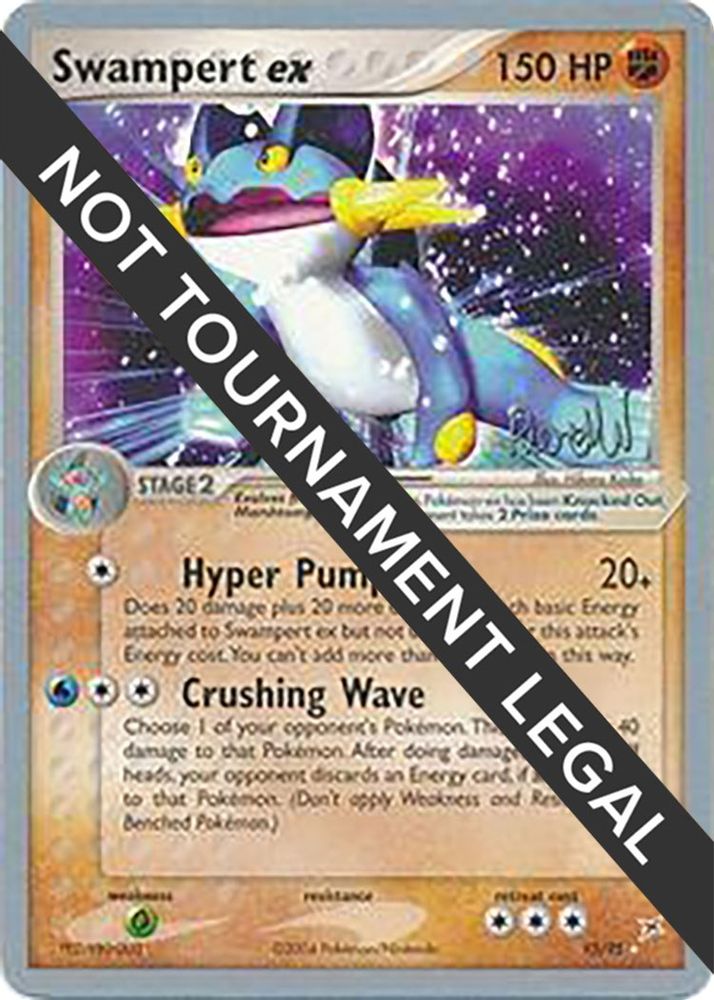 Swampert ex - 2004 (Reed Weichler)