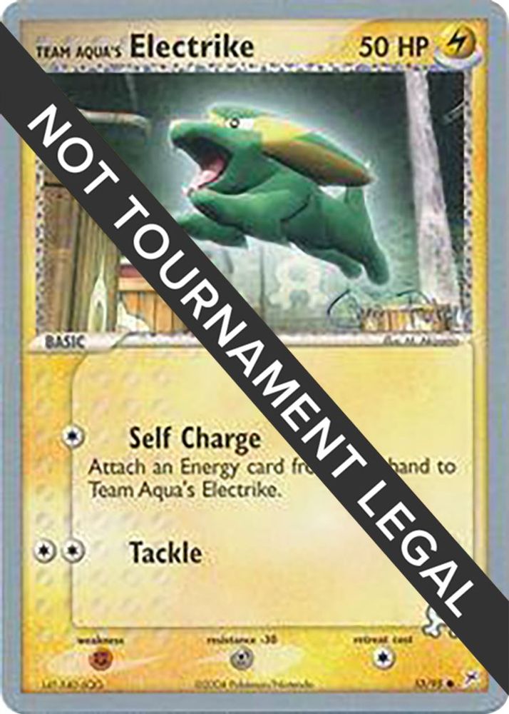 Team Aqua's Electrike - 2004 (Chris Fulop)