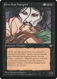 Krovikan Vampire, Ice Age