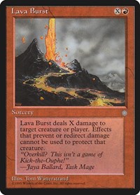 Lava Burst, Ice Age