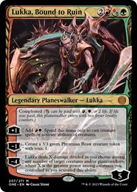Lukka, Bound to Ruin, Phyrexia: All Will Be One