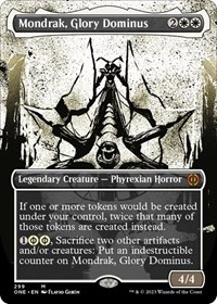 Mondrak, Glory Dominus (Showcase), Phyrexia: All Will Be One