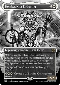 Kemba, Kha Enduring (Borderless), Phyrexia: All Will Be One