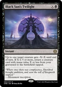 Black Sun's Twilight, Phyrexia: All Will Be One