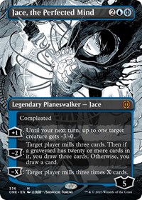Jace, the Perfected Mind (Borderless), Phyrexia: All Will Be One