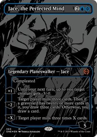 Jace, the Perfected Mind (Oil Slick Raised Foil), Phyrexia: All Will Be One