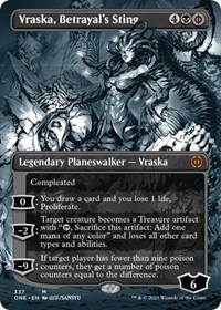 Vraska, Betrayal's Sting (Borderless), Phyrexia: All Will Be One