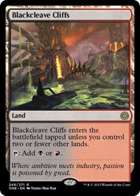 Blackcleave Cliffs, Phyrexia: All Will Be One