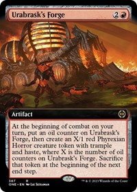 Urabrask's Forge (Extended Art), Phyrexia: All Will Be One