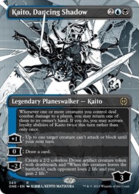 Kaito, Dancing Shadow (Borderless), Phyrexia: All Will Be One