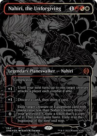 Nahiri, the Unforgiving (Oil Slick Raised Foil), Phyrexia: All Will Be One