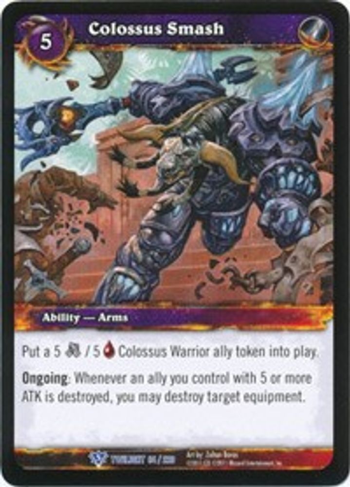 Colossus Smash, Standard, front