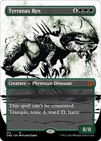 Tyrranax Rex (Showcase), Phyrexia: All Will Be One