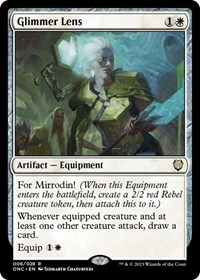 Glimmer Lens, Commander: Phyrexia: All Will Be One