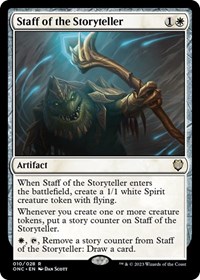 Staff of the Storyteller, Commander: Phyrexia: All Will Be One