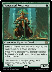 Venerated Rotpriest, Phyrexia: All Will Be One