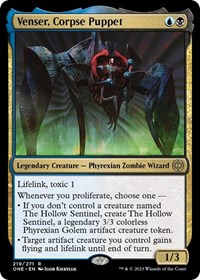 Venser, Corpse Puppet, Phyrexia: All Will Be One