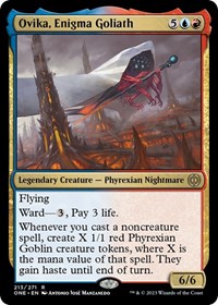 Ovika, Enigma Goliath, Phyrexia: All Will Be One